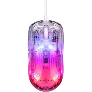 Deltaco Gaming DM330 Przezroczysta RGB Mysz - 10000 DPI Deltaco Gaming DM330 Przezroczysta RGB Mysz - 10000 DPI