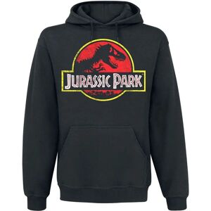 Jurassic Park Logo Délavé Huppari - Collegepaita - S-5XL - Musta Jurassic Park Logo Délavé Huppari - Collegepaita - S-5XL - Musta