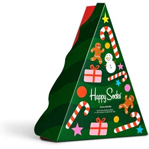 Happy Socks Model 3 Pack - Christmas Pattern Socks for Men & Women Happy Socks Model 3 Pack - Christmas Pattern Socks for Men & Women