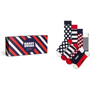 Happy Socks Navy Patterned Gift Box - Unisex Socks Happy Socks Navy Patterned Gift Box - Unisex Socks