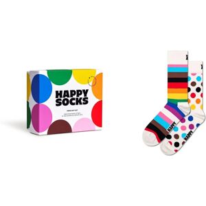 Happy Socks Women's Pride Socks 2-Pack Gift Box - White Happy Socks Women's Pride Socks 2-Pack Gift Box - White