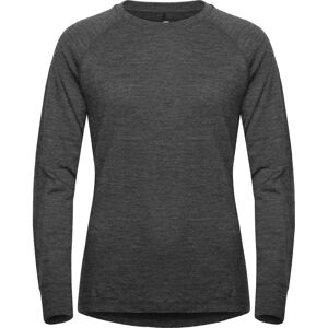 Gridarmor Dame Viks Wool Top 2.0 Dk. Greymelange XL - Thermal undertøy Gridarmor Dame Viks Wool Top 2.0 Dk. Greymelange XL - Thermal undertøy