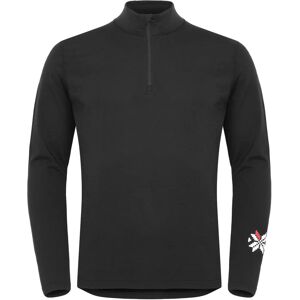 Gridarmor Merino Zip Top Herre Svart - Undertrøye Gridarmor Merino Zip Top Herre Svart - Undertrøye