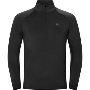 Hellner - Core Running Halfzip LS Tee Men - Sort Hellner - Core Running Halfzip LS Tee Men - Sort