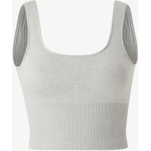 Aim'n - Bh-topp Ribbed Seamless Shaping Bralette - Grå L - Bralette Aim'n - Bh-topp Ribbed Seamless Shaping Bralette - Grå L - Bralette