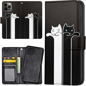 Generisk iPhone 13 Pro Max Lommebog med kortholder - Mobilcover Generisk iPhone 13 Pro Max Lommebog med kortholder - Mobilcover