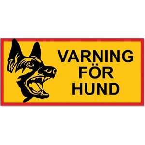 Generic - Dog Warning Sign - vaahdotettu PVC - warning sign Generic - Dog Warning Sign - vaahdotettu PVC - warning sign