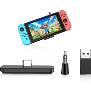 Tech Of Sweden Bluetooth Adapter - Yhteensopiva Nintendo Switch OLED Lite BT 5.0 Tech Of Sweden Bluetooth Adapter - Yhteensopiva Nintendo Switch OLED Lite BT 5.0