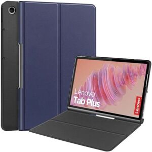 SKALO Lenovo Tab Plus 11,5" Duofold PU-læder Cover - Blå SKALO Lenovo Tab Plus 11,5" Duofold PU-læder Cover - Blå