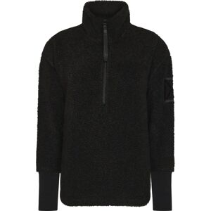 Didriksons Monia Sweater - Sort - Halv-zip - Kvinde Didriksons Monia Sweater - Sort - Halv-zip - Kvinde