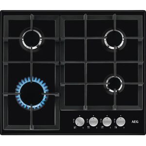 AEG HGX64200SB 60cm Gas Hob - Black - Hob AEG HGX64200SB 60cm Gas Hob - Black - Hob