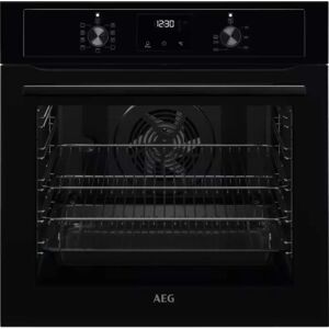 AEG BEX33501EB Series 3000 Multifunction Single Oven - Black AEG BEX33501EB Series 3000 Multifunction Single Oven - Black