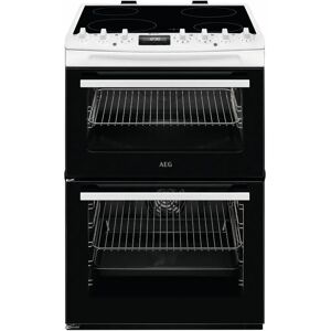 AEG CCX6740ACW White Electric Ceramic Cooker - Cooker AEG CCX6740ACW White Electric Ceramic Cooker - Cooker