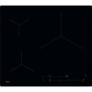 AEG Svart inbyggd 60 cm induktionshäll - 3 zoner AEG Svart inbyggd 60 cm induktionshäll - 3 zoner