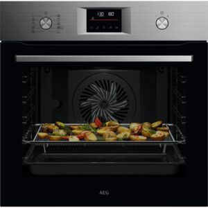 AEG OS6PB50AM - Stainless Steel, Black - Electric Single Oven AEG OS6PB50AM - Stainless Steel, Black - Electric Single Oven