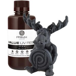 PrimaCreator Value Flex UV Resin - Svart - 3D filament PrimaCreator Value Flex UV Resin - Svart - 3D filament