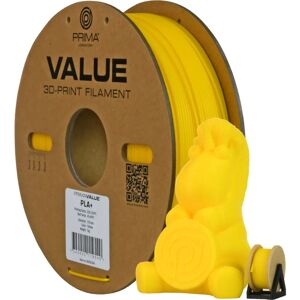 PrimaCreator PrimaValue PLA+ -Gul 1kg 3D filament PrimaCreator PrimaValue PLA+ -Gul 1kg 3D filament