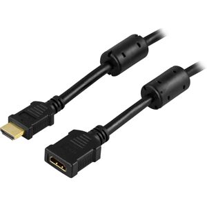 Deltaco HDMI-kabel - 3m - HDMI Type A - Svart Deltaco HDMI-kabel - 3m - HDMI Type A - Svart