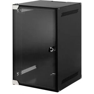Toten WS.3304.9001 Seinäkiinnitteinen hylly - 4U, 10" - Musta Toten WS.3304.9001 Seinäkiinnitteinen hylly - 4U, 10" - Musta