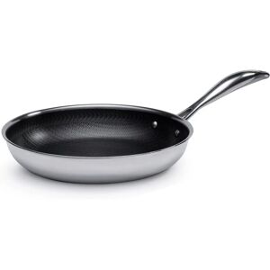 Markus Aujalay - SteelSafe Stekepanne 24cm - Sølv - Passer til alle kokeplater Markus Aujalay - SteelSafe Stekepanne 24cm - Sølv - Passer til alle kokeplater