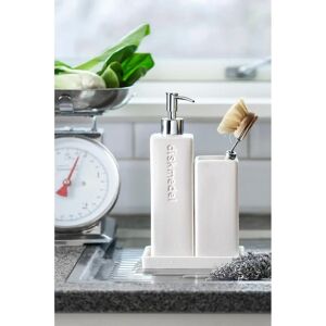 Cult Design Kub badrumsaccessoar - Vit - 6x6x15 cm Cult Design Kub badrumsaccessoar - Vit - 6x6x15 cm