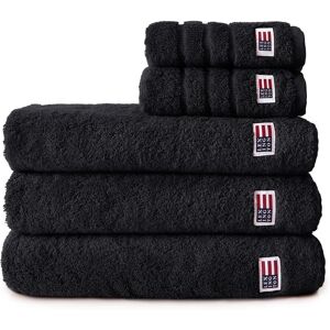Lexington Original Svart Handduk - Handduk Lexington Original Svart Handduk - Handduk