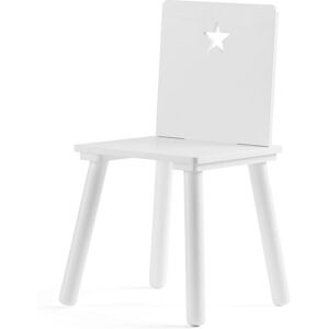 Kid’s Concept Hvitt Stjernesete - Barnestol Kid’s Concept Hvitt Stjernesete - Barnestol