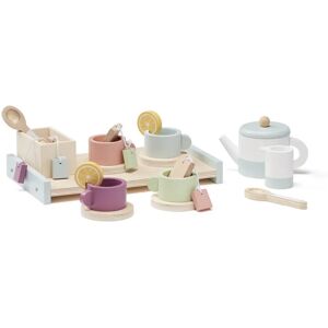 Kid's Concept Tea Set - Role Play - 21 Pieces - Beige Kid's Concept Tea Set - Role Play - 21 Pieces - Beige