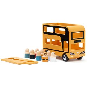 Kids Concept AIDEN Żółty Dźwig Dwuipółpoziomowy - Zabawkowy Pojazd Kids Concept AIDEN Żółty Dźwig Dwuipółpoziomowy - Zabawkowy Pojazd