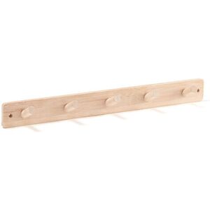 Kids Concept Beige vegghengt kleshenger - 5 kroker - Tre Kids Concept Beige vegghengt kleshenger - 5 kroker - Tre
