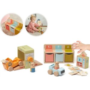 Kid's Concept Recycling Station - Veelkleurig - Educatief Speelgoed - 3+ Kid's Concept Recycling Station - Veelkleurig - Educatief Speelgoed - 3+