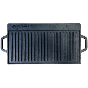 Satake Outdoor Dobbeltsidig Grill- og Stekeplate i Støpejern Satake Outdoor Dobbeltsidig Grill- og Stekeplate i Støpejern