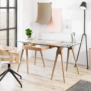 Bureau Arco de Design House Stockholm - Chêne - Bureau de luxe scandinave moderne - Publicité Bureau Arco de Design House Stockholm - Chêne - Bureau de luxe scandinave moderne - Publicité