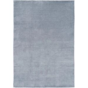 Classic Collection - Solid Tæppe - Blå - 200X300 Classic Collection - Solid Tæppe - Blå - 200X300