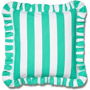 Classic Collection - Bomullskuddfodral med ruffle stripes - 50x50 Classic Collection - Bomullskuddfodral med ruffle stripes - 50x50