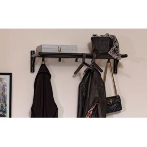 Rowico Home Milford Hattehænger - Massiv eg/Sort Metal - 80cm Rowico Home Milford Hattehænger - Massiv eg/Sort Metal - 80cm