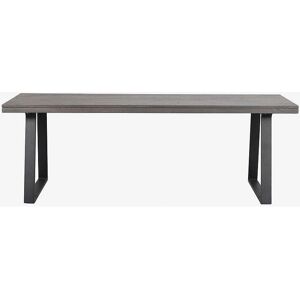 Rowico Home Brooklyn Udvideligt Spisebord - Sorte Metal U-ben Rowico Home Brooklyn Udvideligt Spisebord - Sorte Metal U-ben
