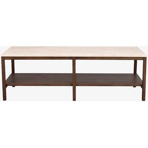 Rowico Orwel soffbord - Travertin topp - 140x60cm - Skandinavisk Design Rowico Orwel soffbord - Travertin topp - 140x60cm - Skandinavisk Design