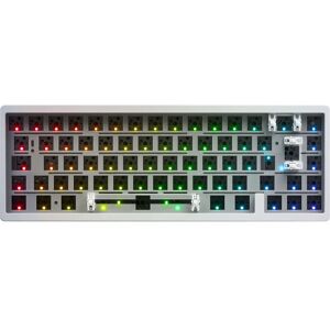 MaxCustom MAX65 Trådløs ISO Barebone - Hvit - Tastatur MaxCustom MAX65 Trådløs ISO Barebone - Hvit - Tastatur