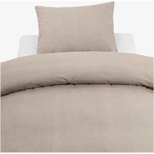 Borganäs fra Sverige - Vaskbart beige dynebetræk sæt - 150X210 - Sengetøj Borganäs fra Sverige - Vaskbart beige dynebetræk sæt - 150X210 - Sengetøj
