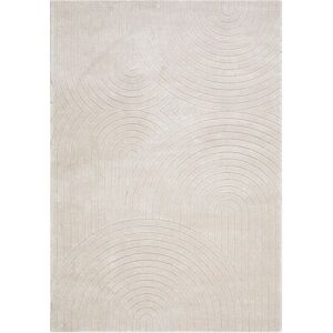 KM Home - Genova Beige Matta - Modern geometrisk mönster KM Home - Genova Beige Matta - Modern geometrisk mönster