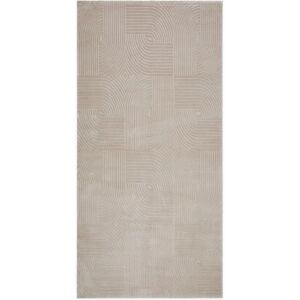 KM Home Ritz Beige Teppe - Moderne diagonalt mønster KM Home Ritz Beige Teppe - Moderne diagonalt mønster