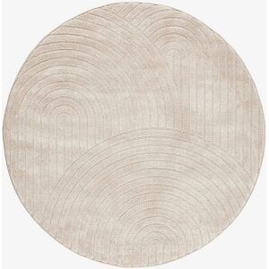 KM Home Genova Beige Rund Teppe - Teppe KM Home Genova Beige Rund Teppe - Teppe