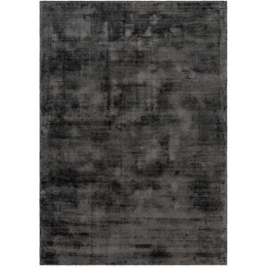 KM Home Tribeca Viskose teppe - Svart - 300x400 cm KM Home Tribeca Viskose teppe - Svart - 300x400 cm