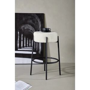 Venture Home Tabouret de Bar Tucson - Blanc - Design Moderne - Publicité Venture Home Tabouret de Bar Tucson - Blanc - Design Moderne - Publicité
