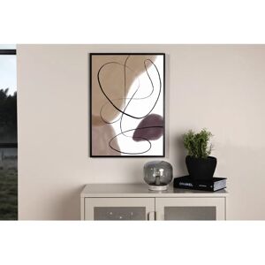 Venture Home - Plakat Lines Beige - 30X40 - Veggkunst Venture Home - Plakat Lines Beige - 30X40 - Veggkunst