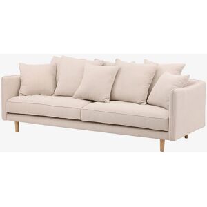 VIND Nordisk Beige 3-seters sofa - Sofa VIND Nordisk Beige 3-seters sofa - Sofa