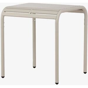 Venture Home Table de Jardin en Aluminium Borneo - Beige - 70x70cm - Design Moderne - Publicité Venture Home Table de Jardin en Aluminium Borneo - Beige - 70x70cm - Design Moderne - Publicité