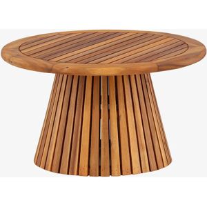 Venture Home - Rund udendørs teak-bord - Naturlig - Sofabord Venture Home - Rund udendørs teak-bord - Naturlig - Sofabord