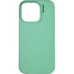 NUDIENT - Base Case iPhone 16 Pro Max - Menthe - Silicone - Publicité NUDIENT - Base Case iPhone 16 Pro Max - Menthe - Silicone - Publicité